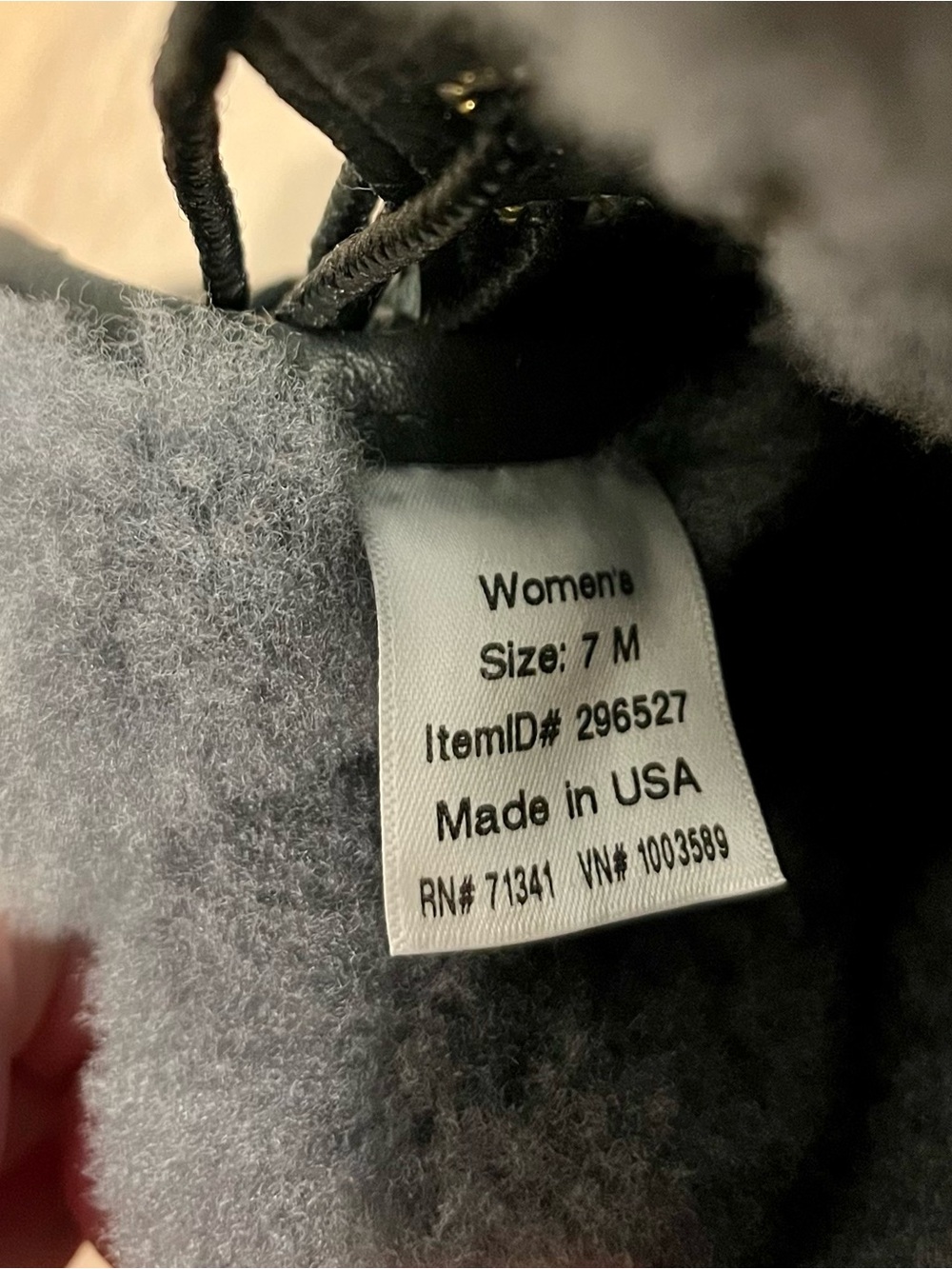 NWOT L.L. Bean Black Women's Lace-Up Waterproof Duck Boots - Picture 5 of 6